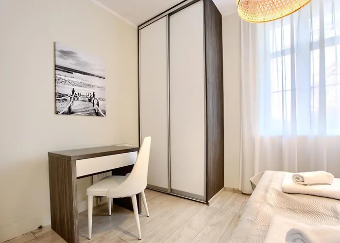 Lejlighed Blue Mare Przy Promenadzie 200 M Beach, Kapitalna Lokalizacja, Lage, Free Parking *